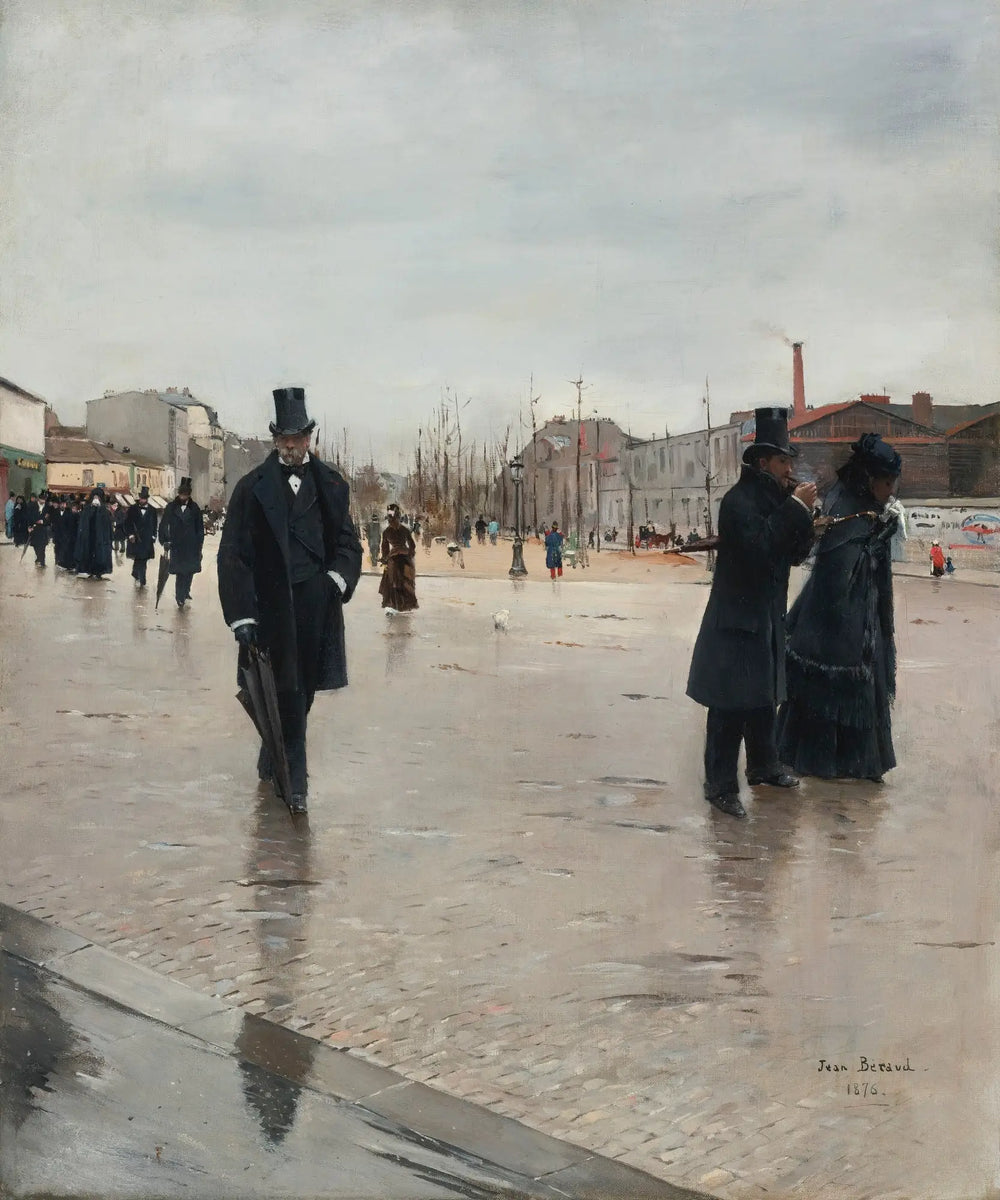 Le Retour de l’enterrement - Jean Béraud - Alpha Reproduction