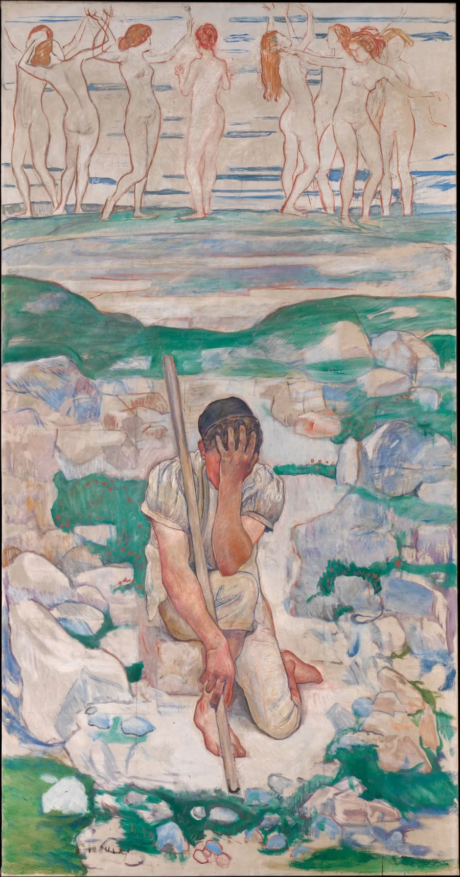 Мечта пастуха (Der Traum des Hirten) - Ferdinand Hodler
