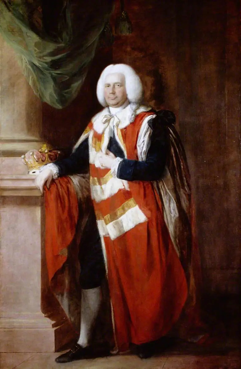  reverend Роберт Шеррад (1712–1799), 4-й граф Харборо - Томас Гейнсборо