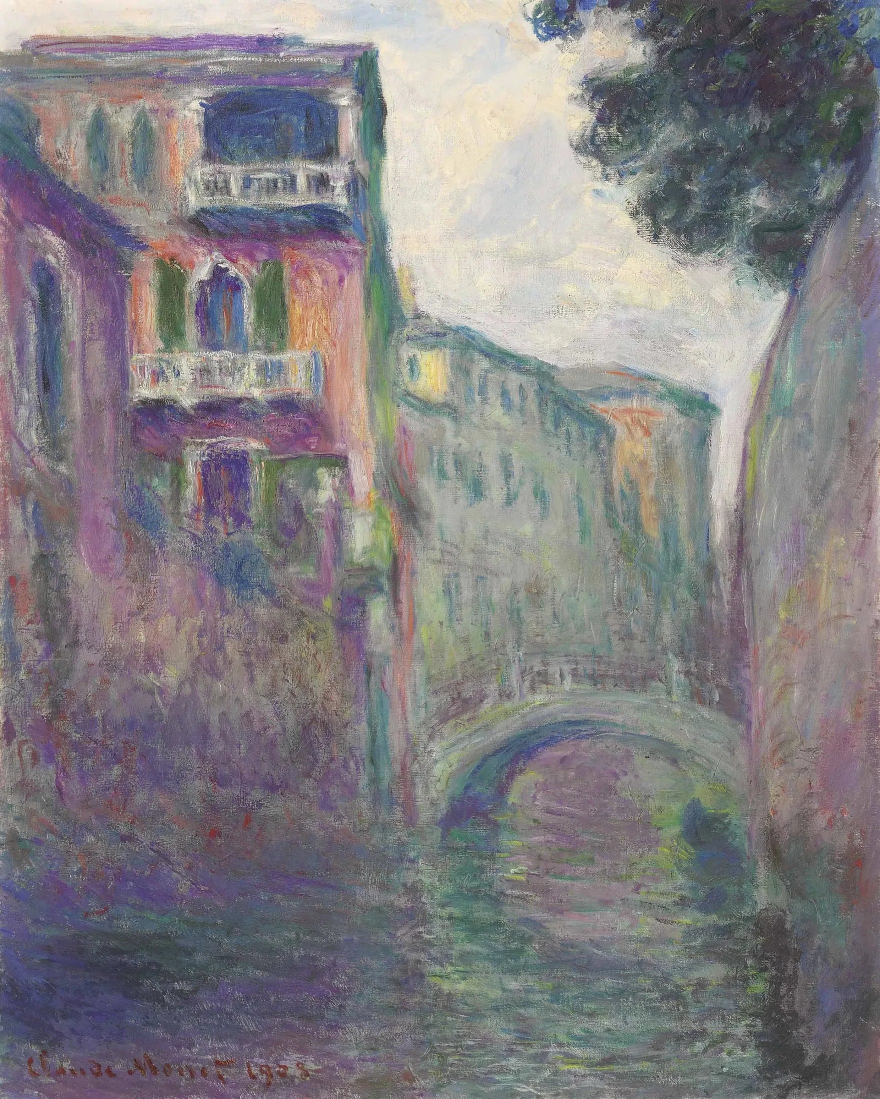 Le Rio de la Salute - Claude Monet image 1 reproduction de peinture à l’huile