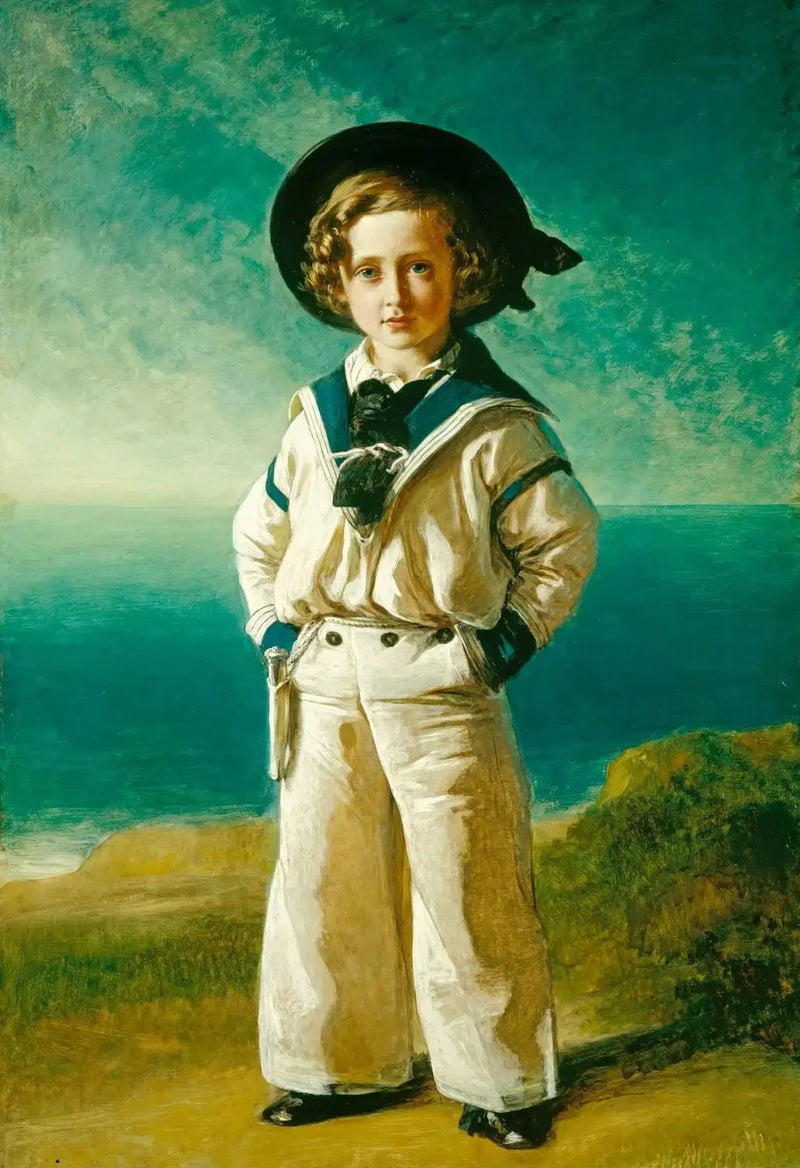 Король Эдуард VII (1841-1910), в то время как Альберт Эдуард, принц Уэльский - Франц Ксавер Винтерхальтер