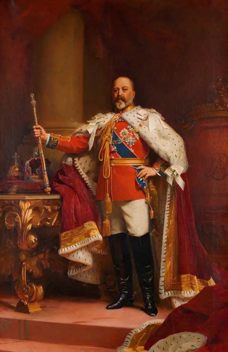 Le roi Édouard VII (1841–1910) - Luke Fildes - Alpha Reproduction