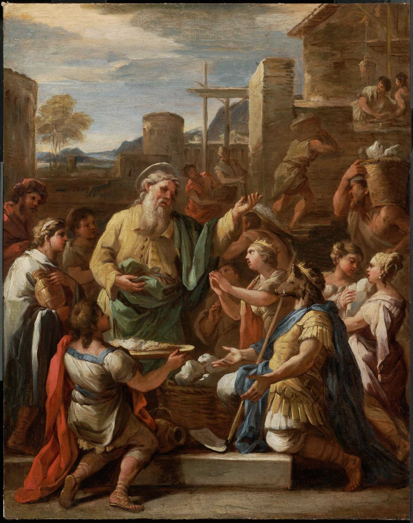 Le roi Tiridate devant saint Grégoire l’Arménien - Luca Giordano - Alpha Reproduction