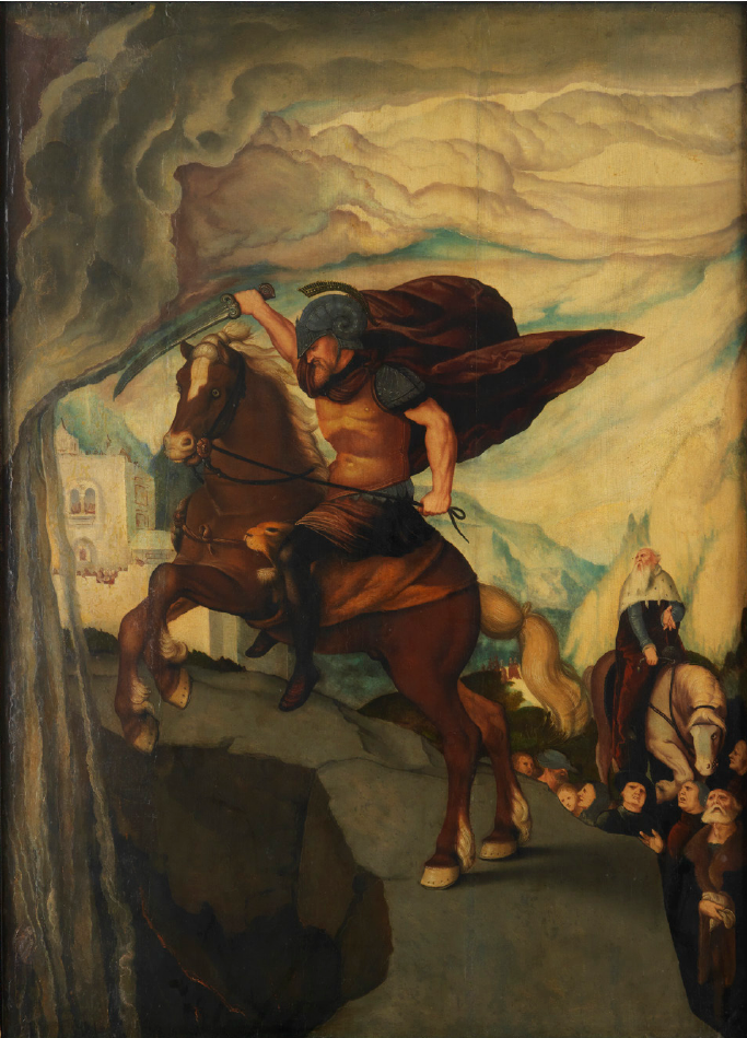 Жертва себя Маркуса Куртиуса - Ганс Балдунг Грейн