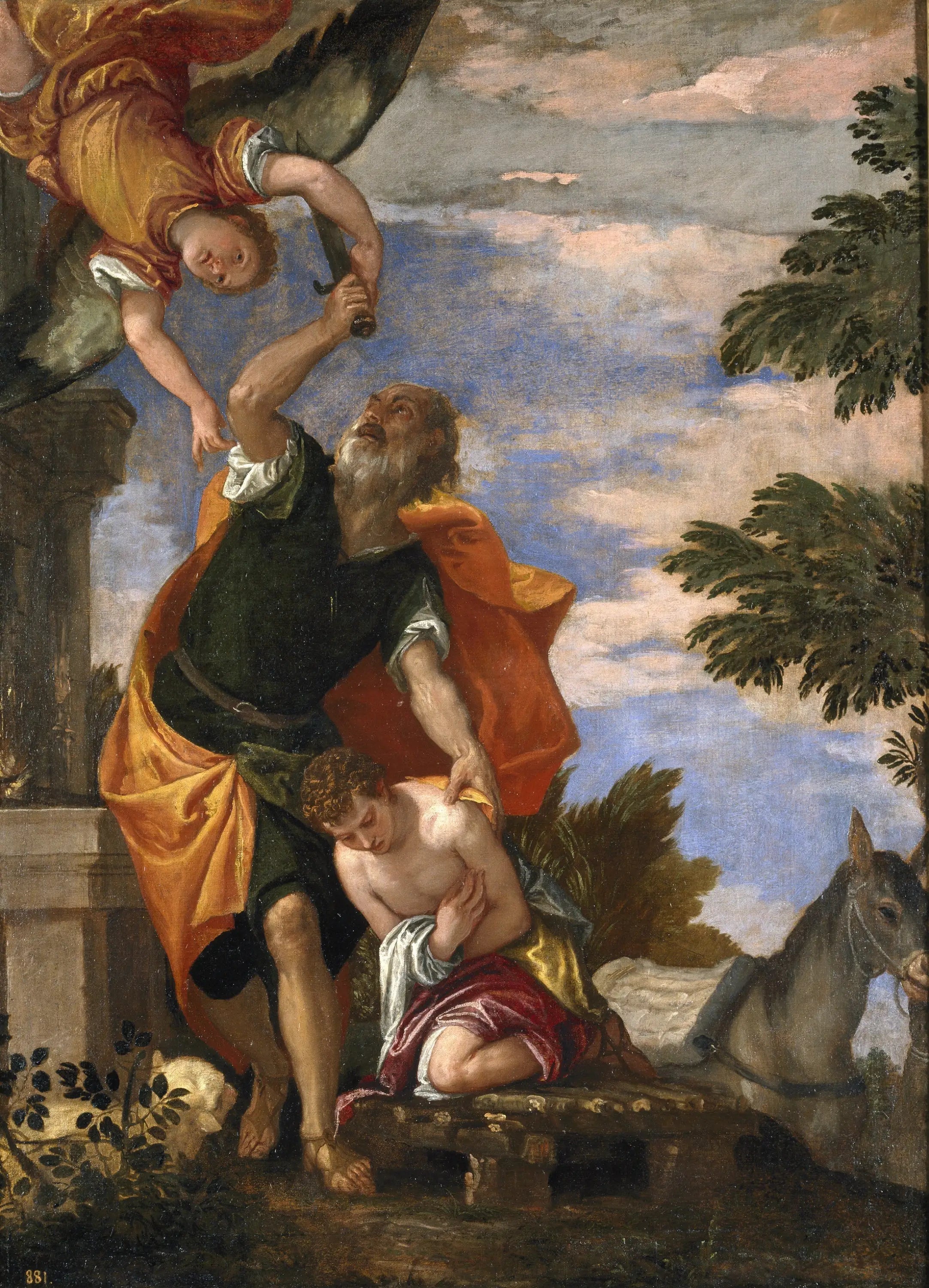 Le Sacrifice d’Isaac - Paul Véronèse - Alpha Reproduction