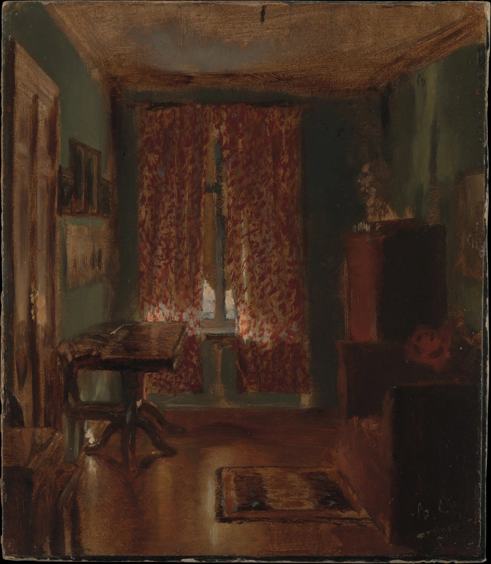 Le salon de l’artiste dans la Ritterstrasse - Adolph von Menzel - Alpha Reproduction