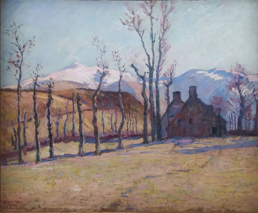 Заснеженный Сенси, вид с Сен-Сов, 14 февраля 1896 — Арман Гийом