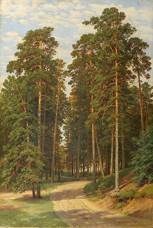 Le soleil dans la forêt - Ivan Chichkine - Alpha Reproduction