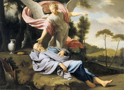 Le Sommeil d’Élie - Louis Jean François Lagrenée - Alpha Reproduction
