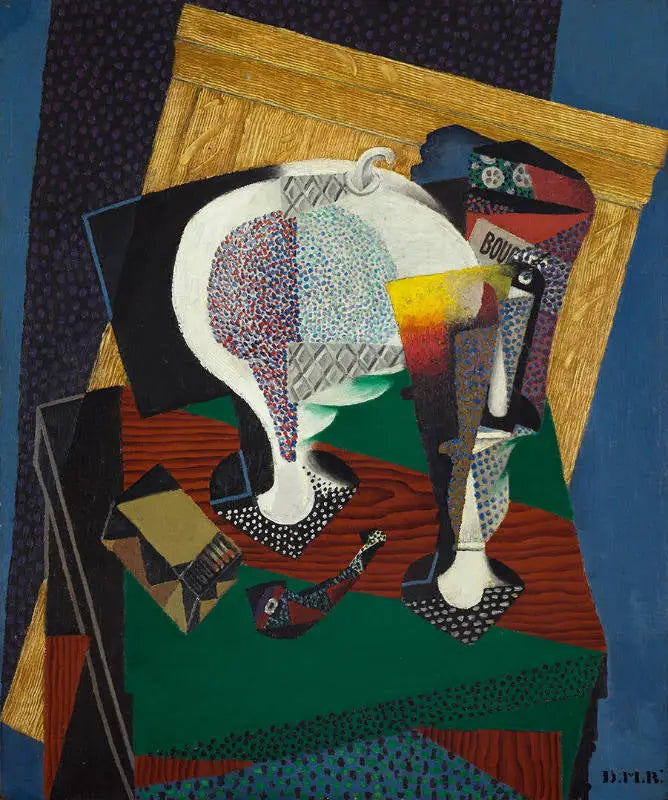 Сахарница и свечи - Диего Ривера