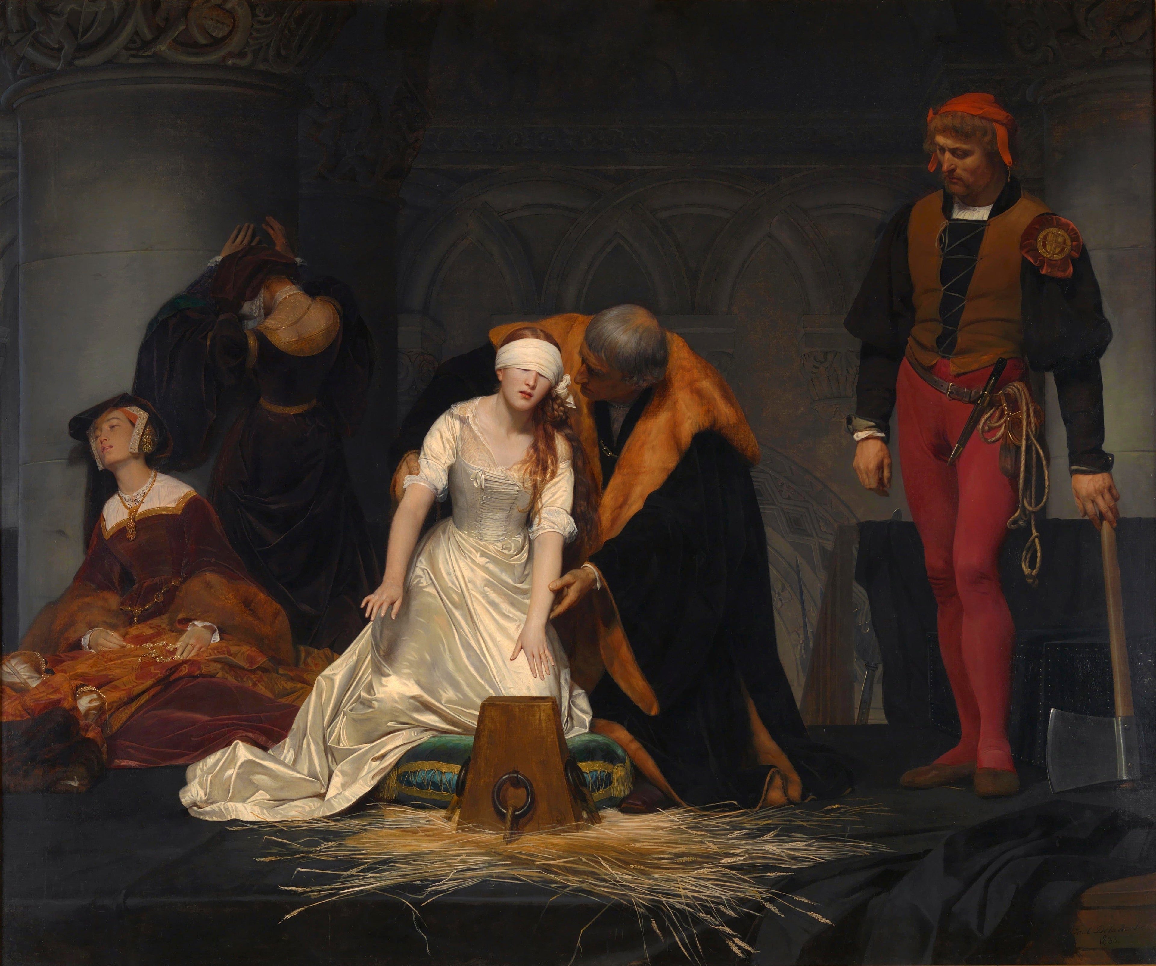 Le Supplice de Jane Grey - Paul Delaroche - Alpha Reproduction
