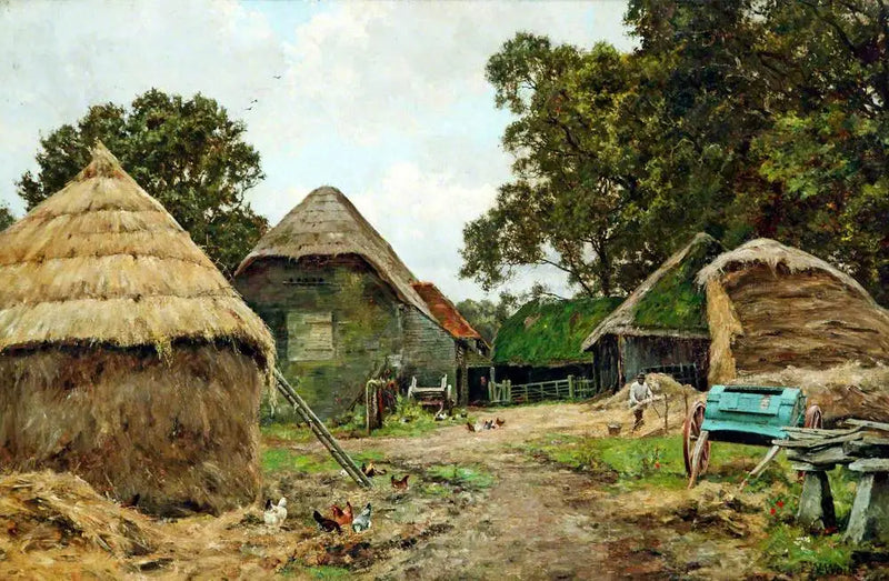 Тэтчер, Ферма Сплин, Ньюбери, Беркшир - Эдвард Уилкинс Уэйт