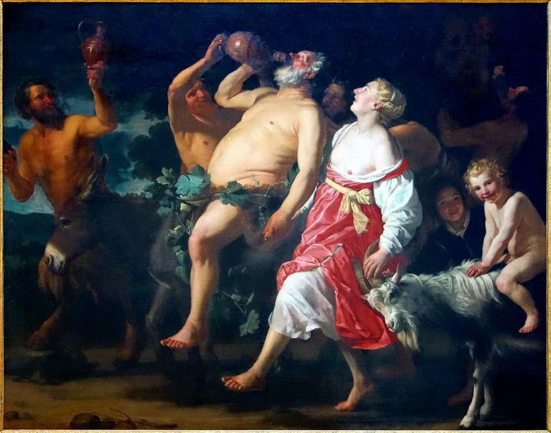 Триумф Силена - Gerrit van Honthorst