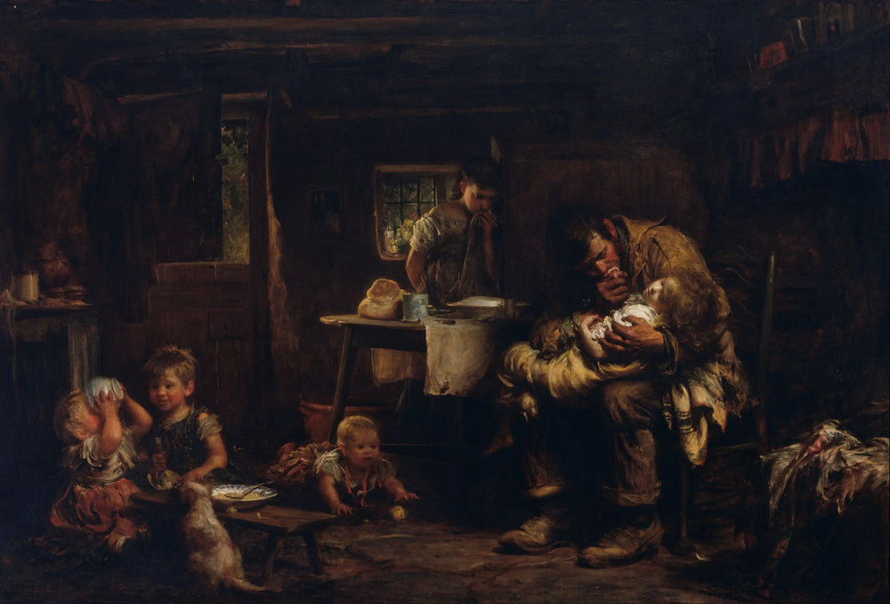 Le Veuf - Luke Fildes - Alpha Reproduction