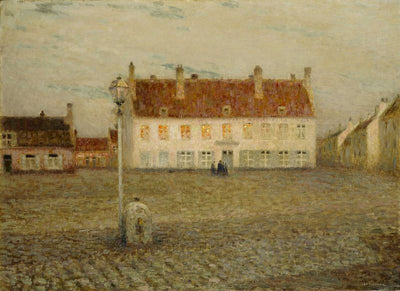 Le Village Crépuscule - Henri Le Sidaner - Alpha Reproduction