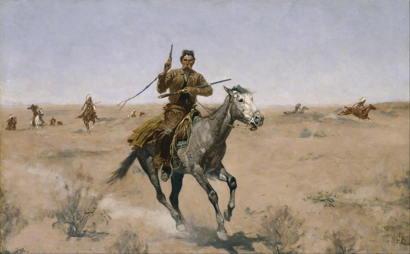 Полёт - Фредерик Ремингтон