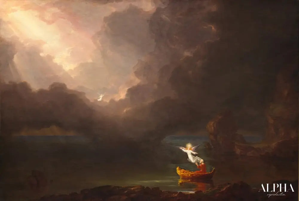 Le voyage de la vie : La vieillesse - Thomas Cole - Reproductions de tableaux et peintures haut de gamme