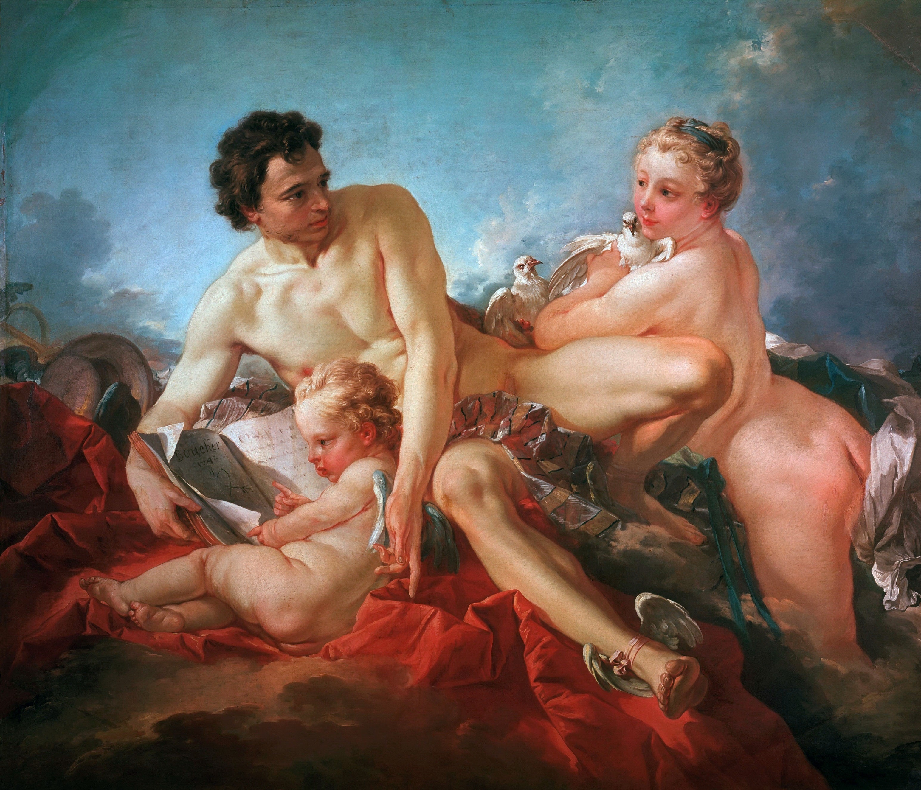 L’Éducation de l’Amour - François Boucher - Alpha Reproduction