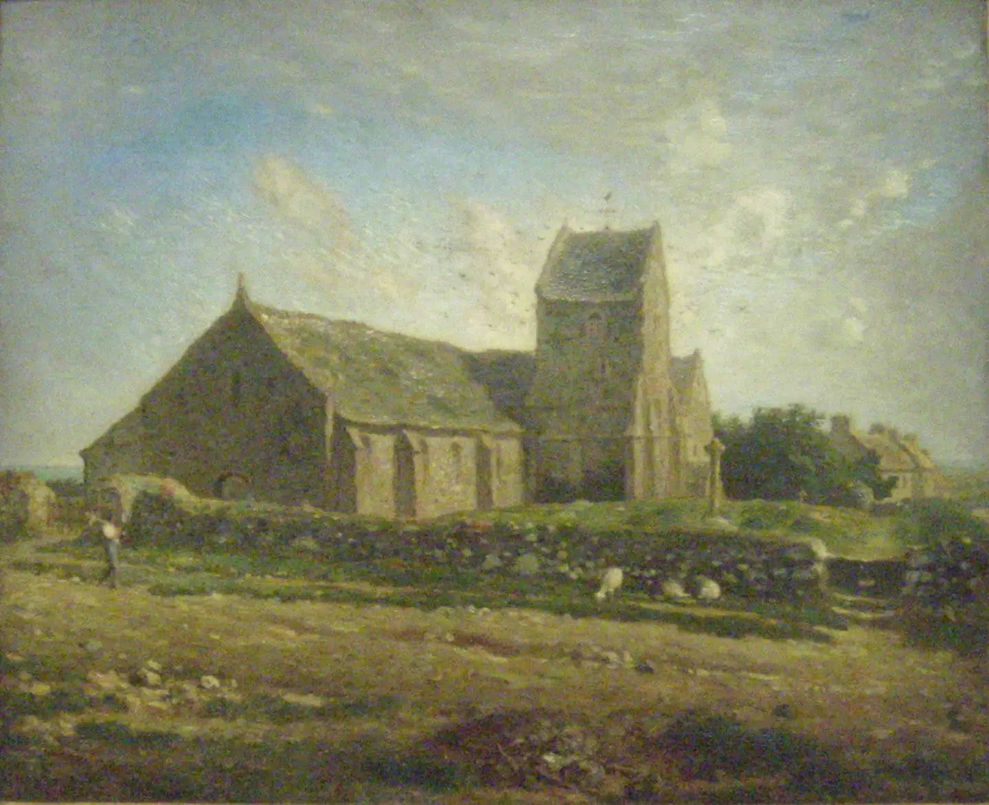 L’Église de Gréville - Jean-François Millet - Alpha Reproduction