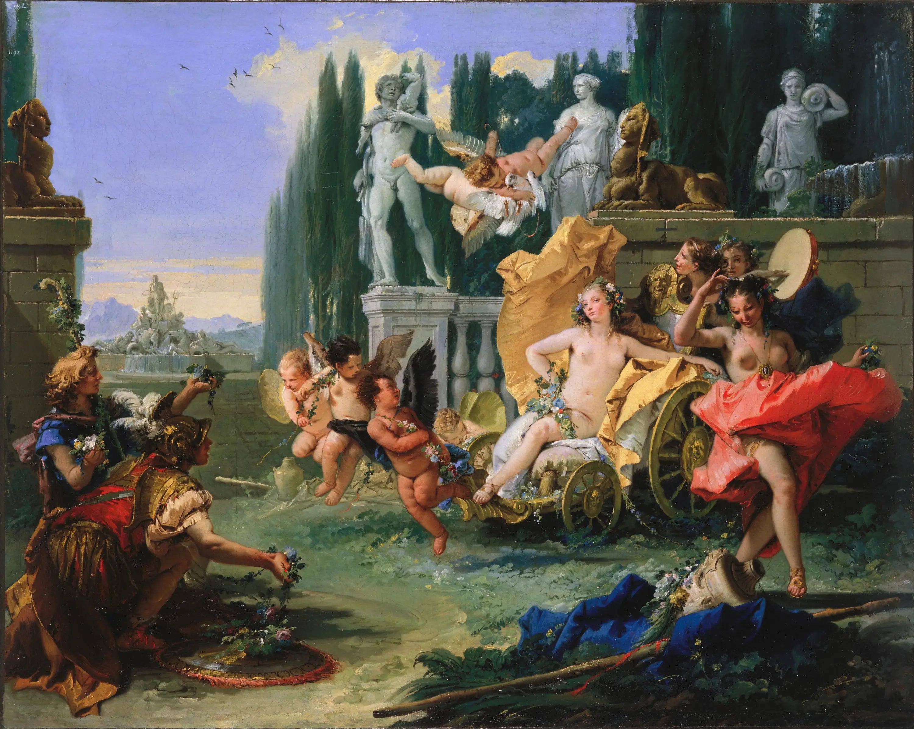 L’Empire de Flore - Giovanni Battista Tiepolo - Alpha Reproduction