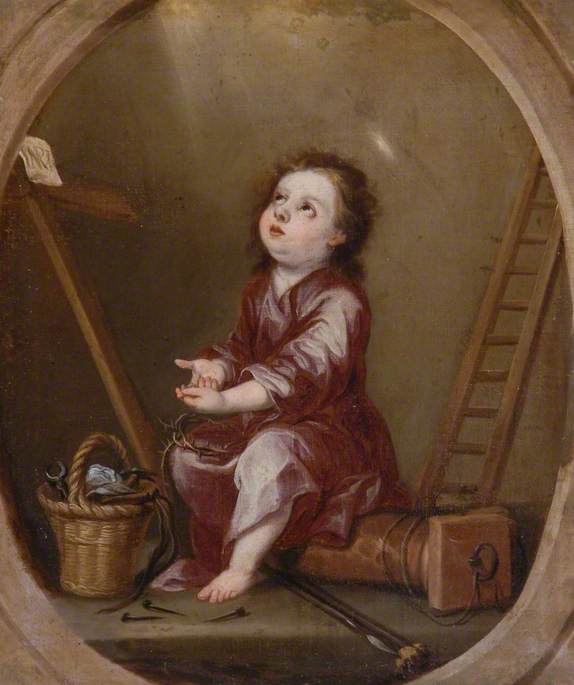 Младенец Иисус с терновым венцом - Алонсо Кано