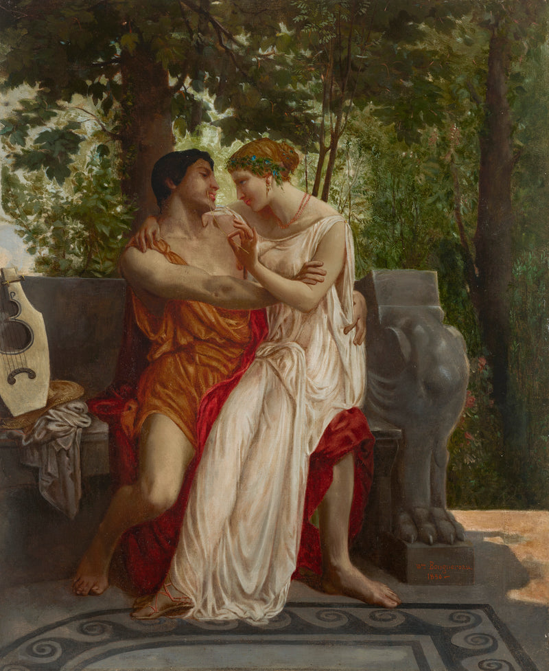 Les Amoureux - Bouguereau