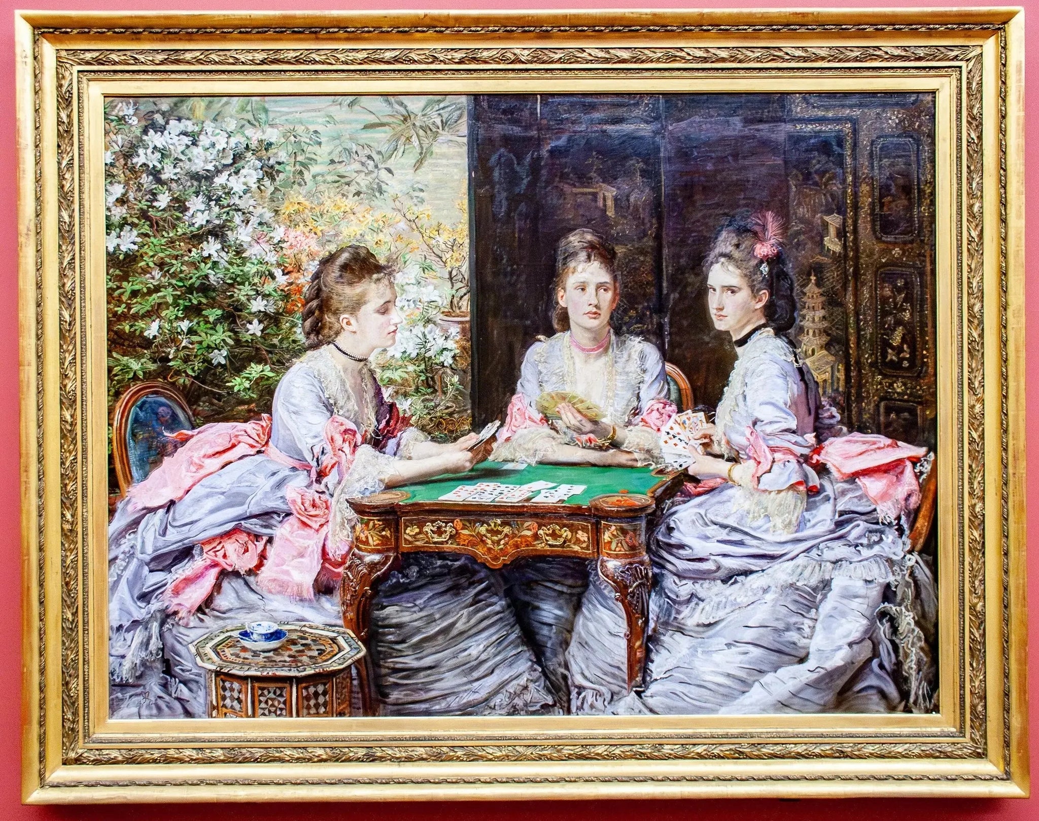 Les cœurs sont des atouts - John Everett Millais image 2 tableau peint à l’huile sur toile