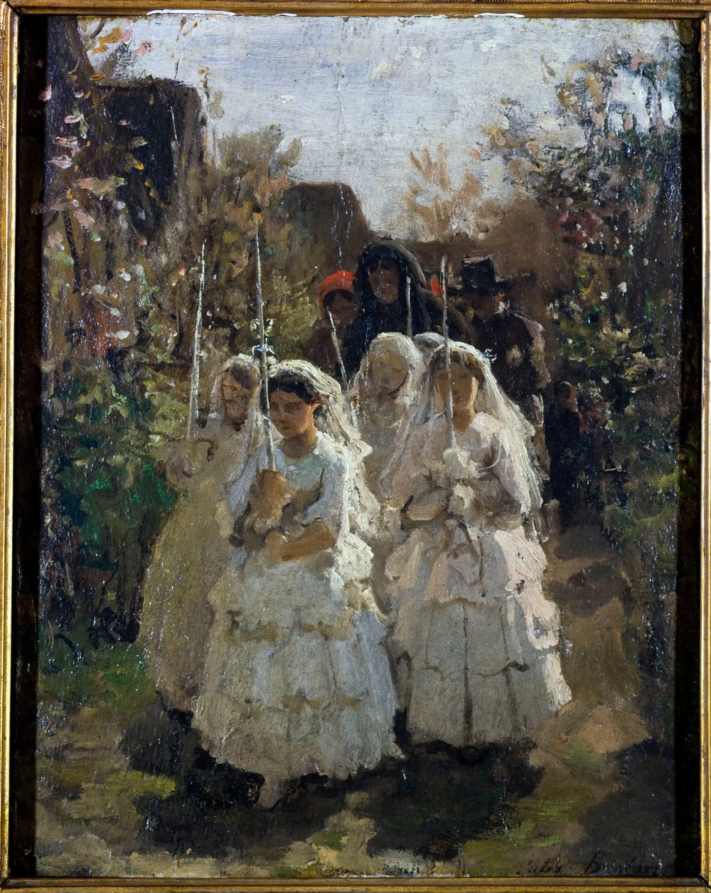 Les communiantes à Courrières - Jules Breton - Alpha Reproduction