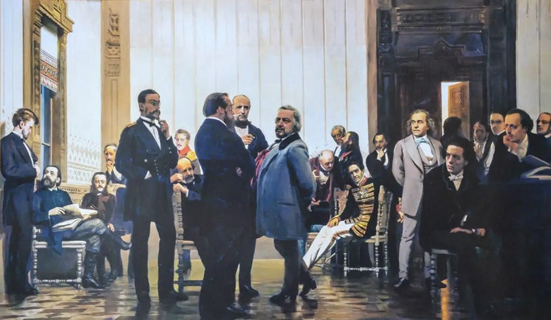 Рабочие-композиторы - Илья Репин