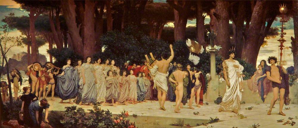 Les Daphnéphories - Frederic Leighton - Alpha Reproduction