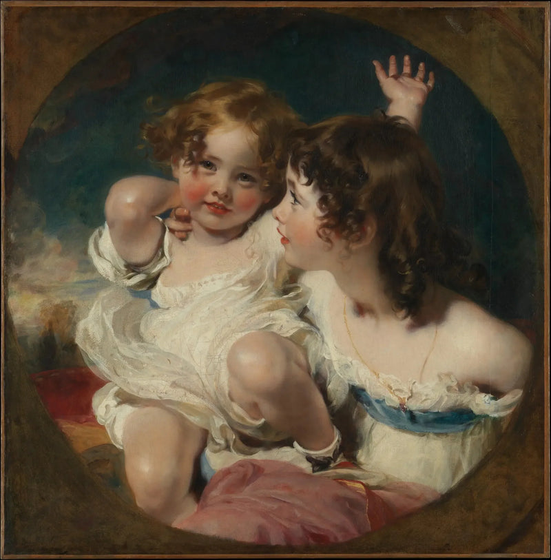 Дети Калмади (Эмили, 1818–1906, и Лора Анн, 1820–1894) - Томас Лоуренс