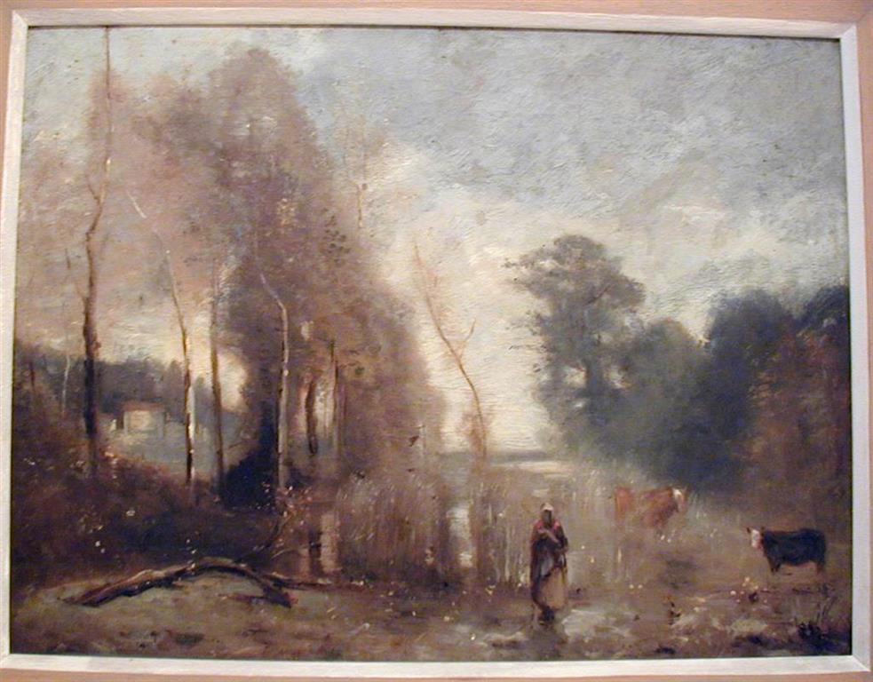 Les Étangs de Ville d’Avray - Jean-Baptiste Camille Corot - Alpha Reproduction