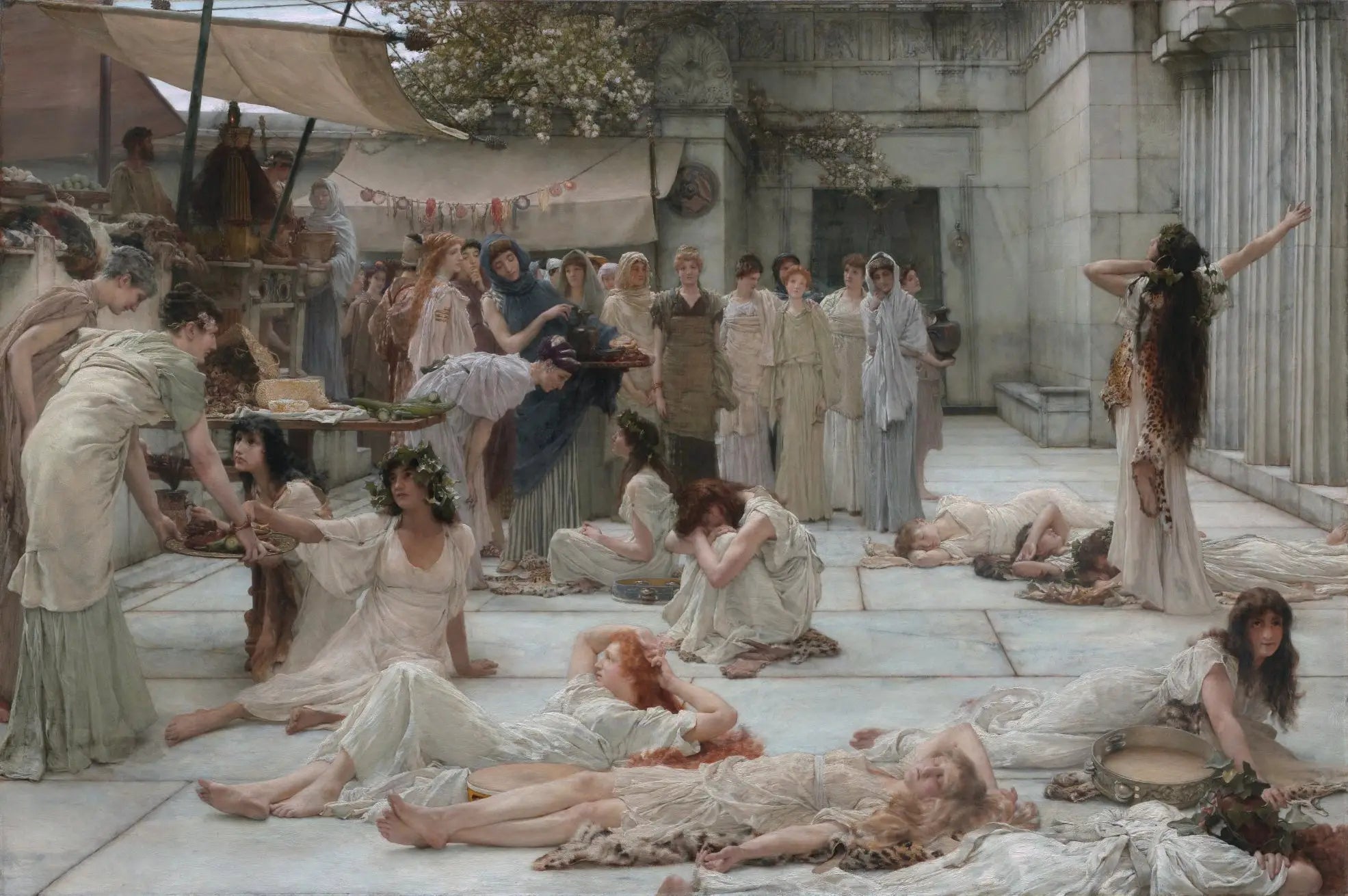 Les Femmes d’Amphissa - Lawrence Alma-Tadema - Alpha Reproduction