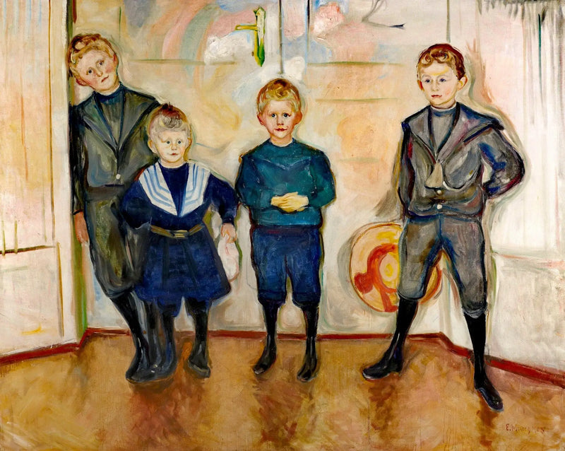 Сыны доктора Линде - Эдвард Мунк