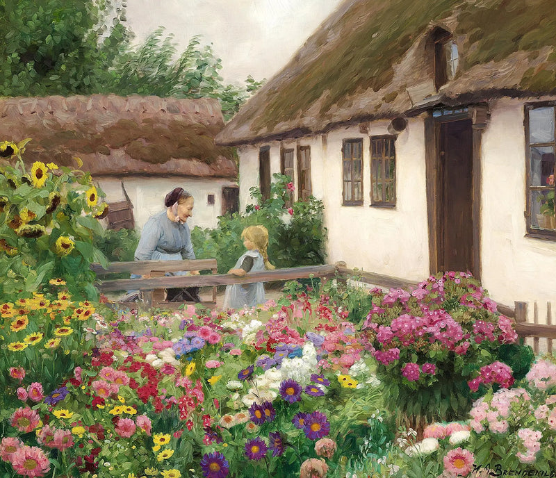 Цветы садовника. - Х. А. Брендекильде