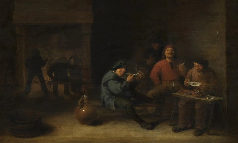 Курильщики - Давид Тенье младший