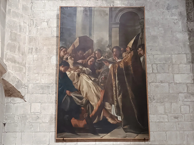 les Funérailles de Sainte Marthe - Joseph-Marie Vien