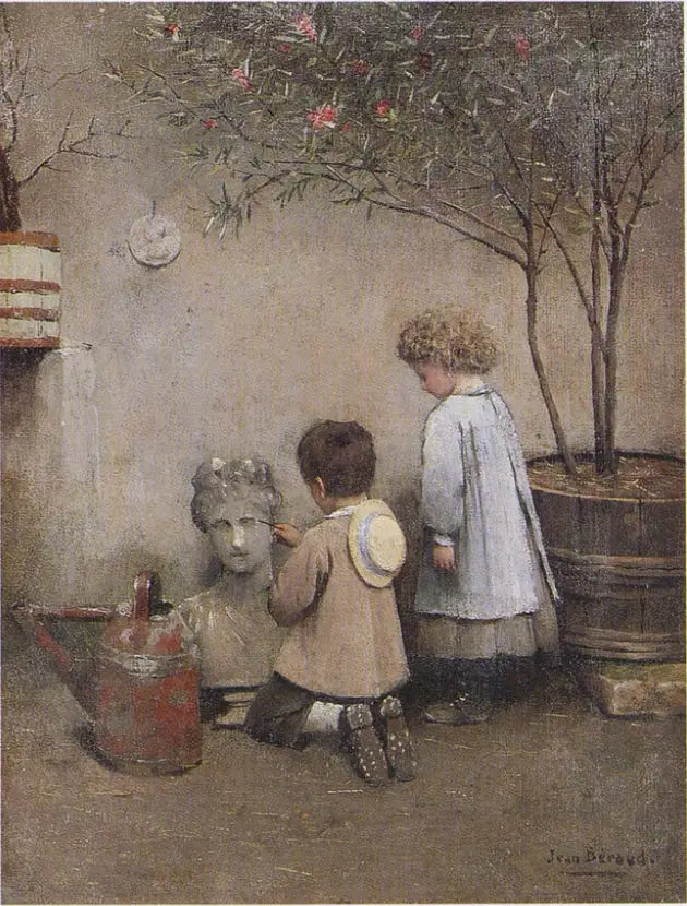 Les jeunes artistes - Jean Béraud - Alpha Reproduction