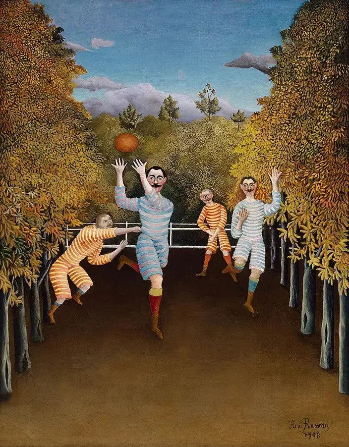 Футболисты - Анри Руссо