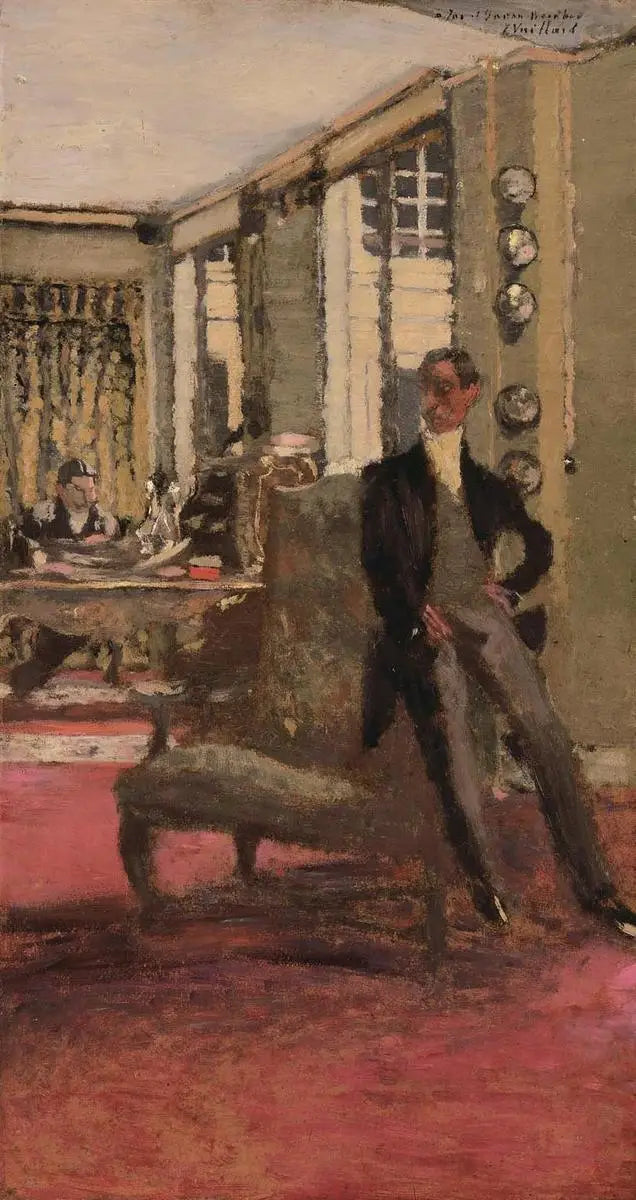 Les marchands d’art - Édouard Vuillard - Alpha Reproduction