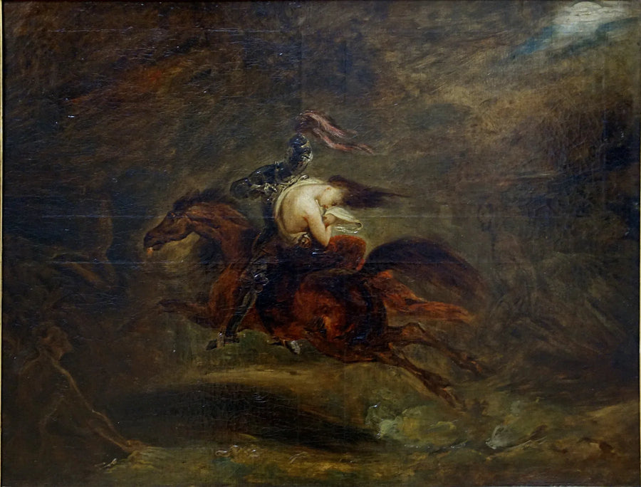 Мертвецы умирают быстро (по балладе Бюргера) - Ary Scheffer