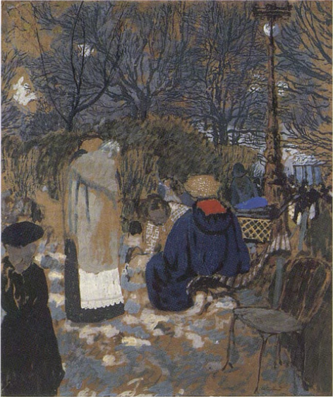 Les nourrices au square des Batignolles - Édouard Vuillard - Alpha Reproduction