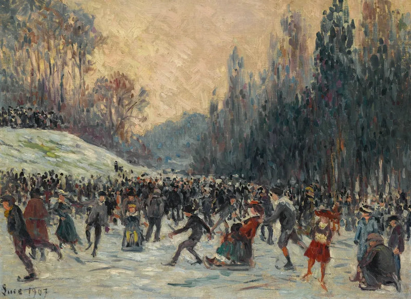 Лыжники - Максимилиен Люс