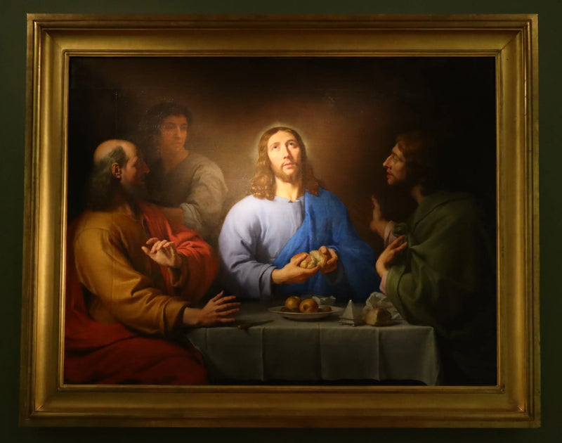 Les pèlerins d'Emmaüs - Philippe de Champaigne