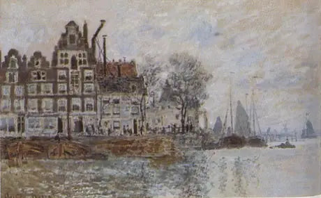 Reproduction du tableau « Les produits de l'industrie - Claude Monet » par Alpha Reproduction en peinture à l’huile