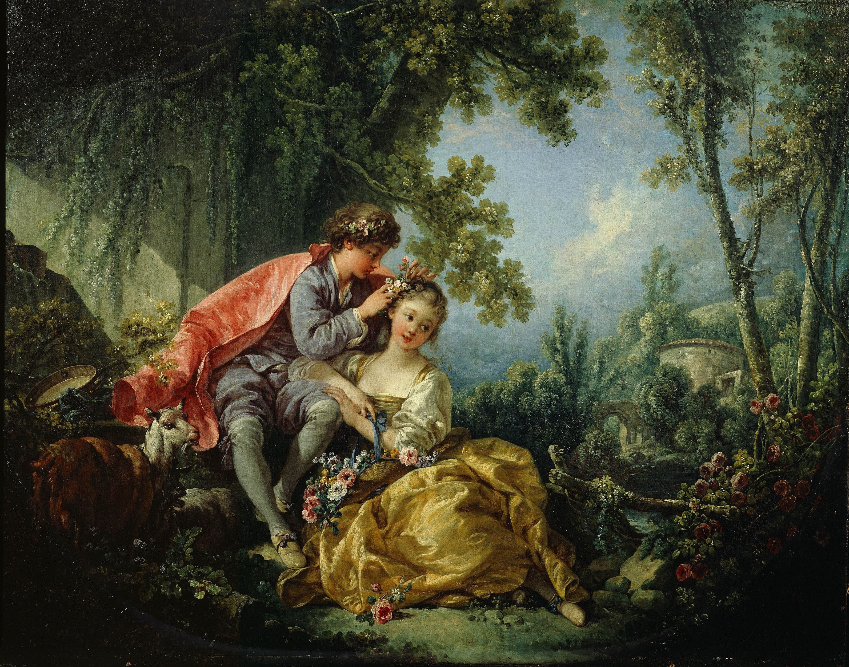 Les Quatre Saisons: Printemps - François Boucher - Alpha Reproduction