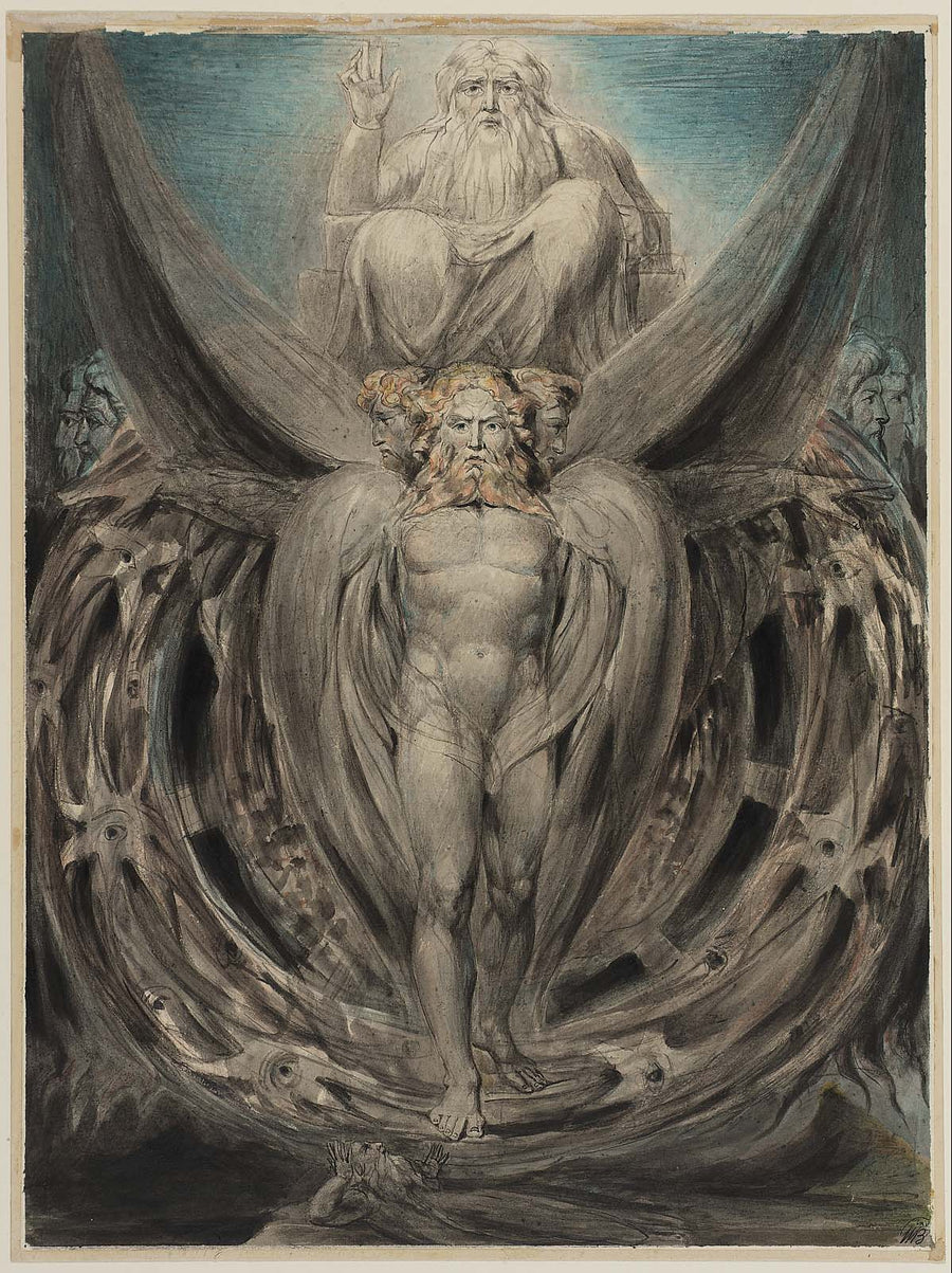 Колеса Иезекииля - Уильям Блейк
