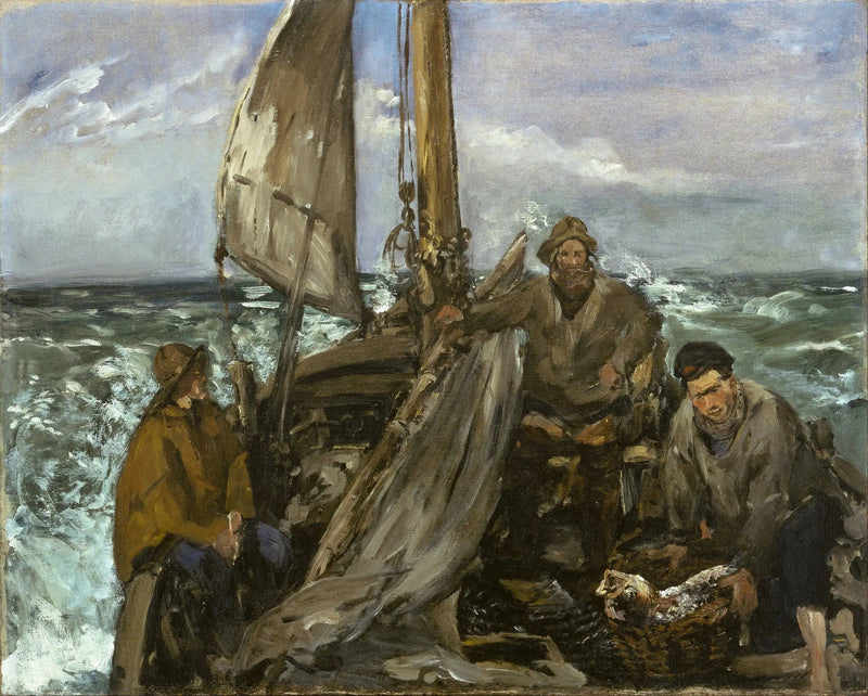 Рабочие моря - Эдвард Мане
