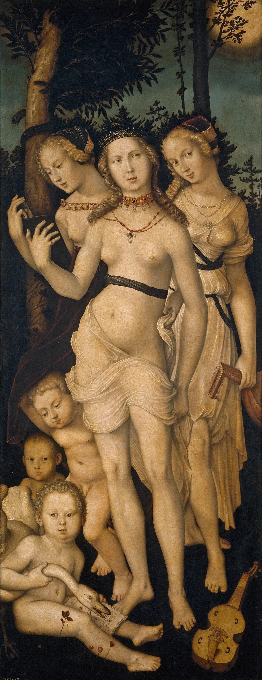 Les Trois Grâces - Hans Baldung Grien image 1 reproduction de peinture à l’huile