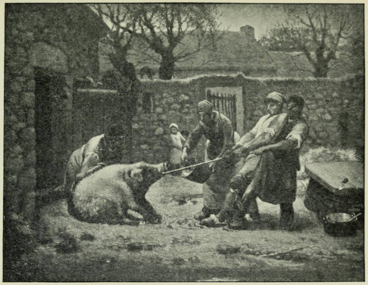 Les tueurs de cochon - Jean-François Millet - Alpha Reproduction